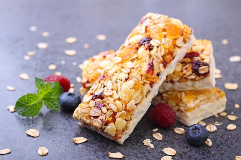 Healthy Granola With Nuts And Cranberries