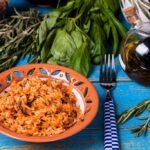 Greek Turkey and Rice Skillet