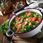 Turkey Sausage, Kale, and Sweet Potato Soup