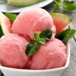 Healthy Watermelon Sorbet